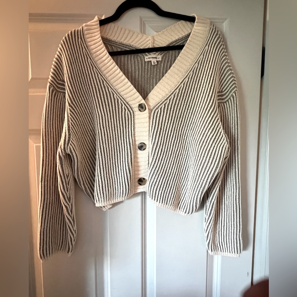 Woman’s cardigan sweater